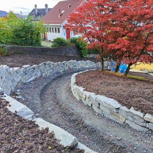 Vi bygger lekeplass for Barnas Byrom i Sudmannsvei