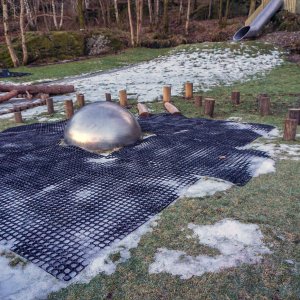 I slutten av november 2017 Tveiteparken lekeplass