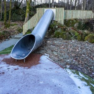 I slutten av november 2017 Tveiteparken lekeplass